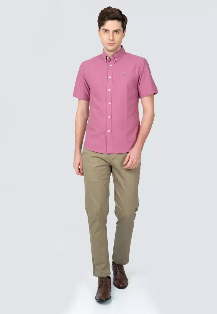 Polo Haus - Men’s Cotton Mix Signature Fit Long Sleeve MBSSVB008