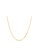 MJ Jewellery gold MJ Jewellery 375 Gold Machine Chain Necklace R002 (52CM, 3.85G) 27ADCAC005A040GS_2