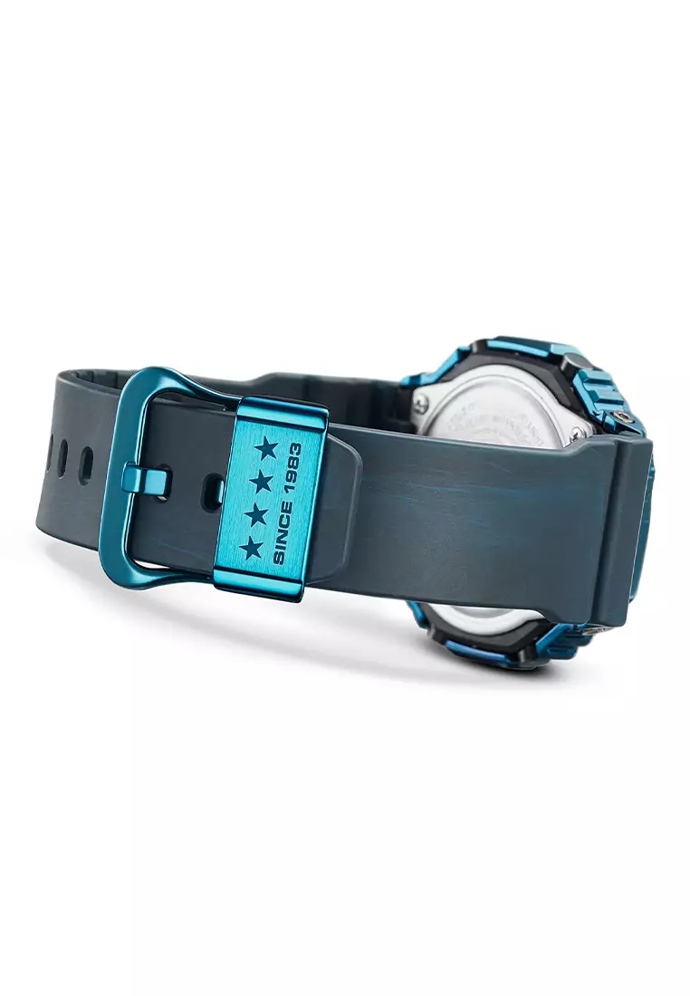 G-SHOCK 40th Anniversary Seri Adventurer’s Stone - Jam Tangan Pria - Blue - GM-2140GEM-2A