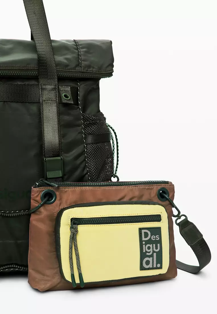 Voyager backpack in two-tone nylon