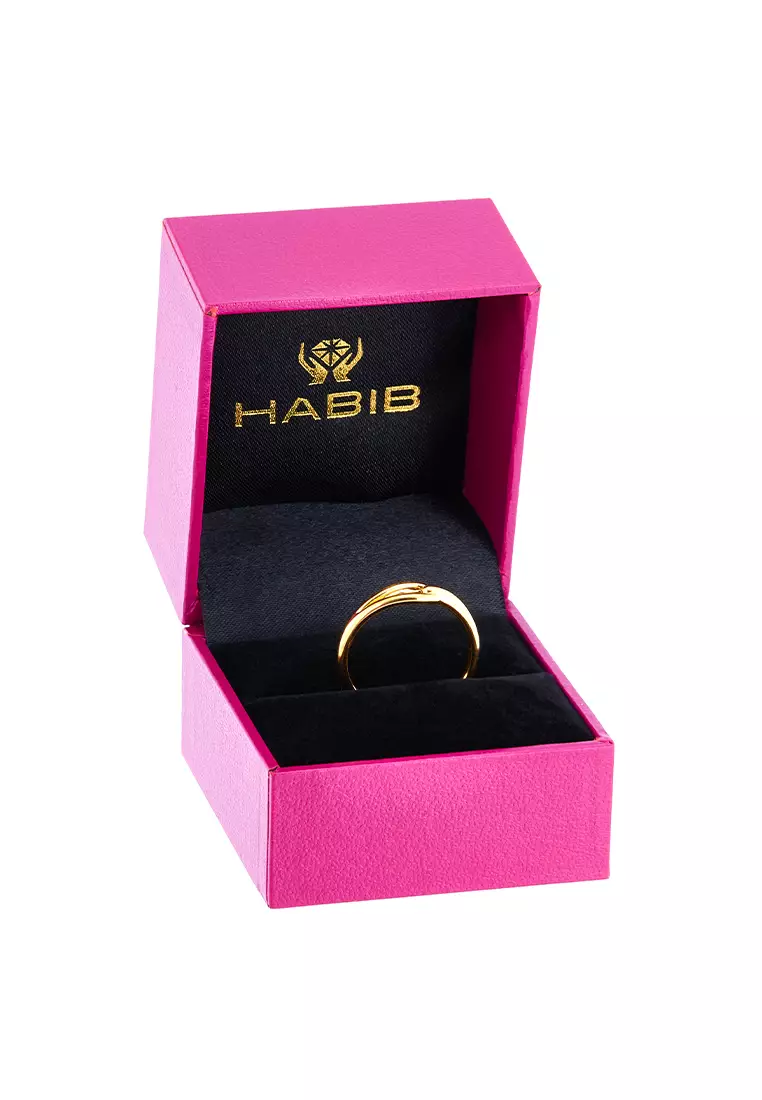 HABIB 999/22K Yellow Gold Ring R9ABI0423