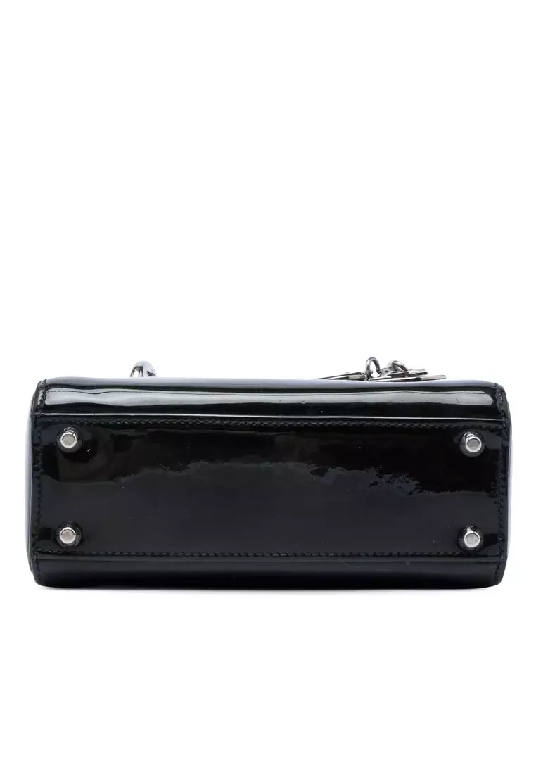 Pre-Loved Dior Mini Patent Lady Dior