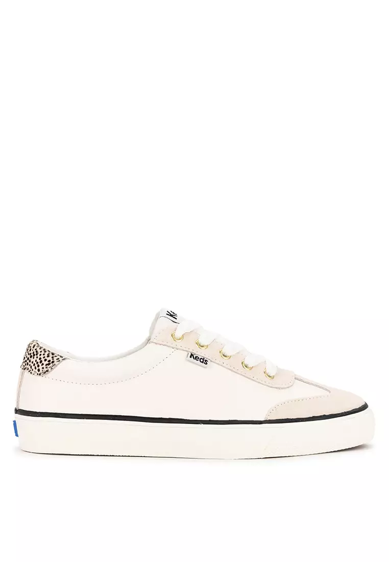 Buy Keds Jump Kick T-Toe Leather/Suede Calf Hair Heel Shoes Online