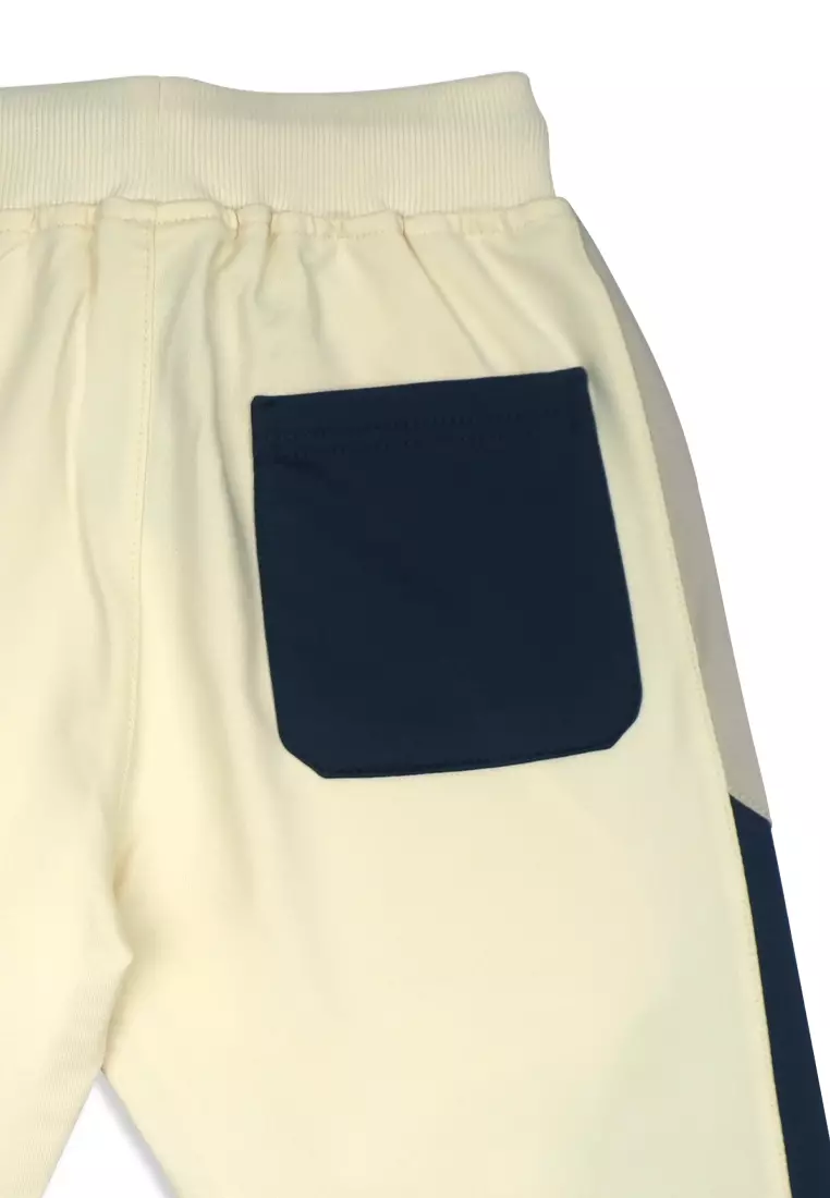 Boys Jogger Pants with Embroidery Details