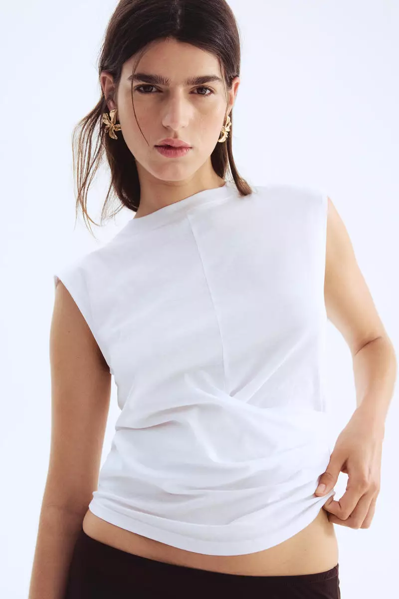 Draped top