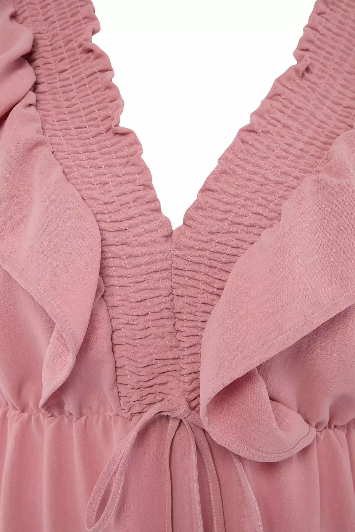 Pink Woven Plus Size Dress Tbbss26Ah00034
