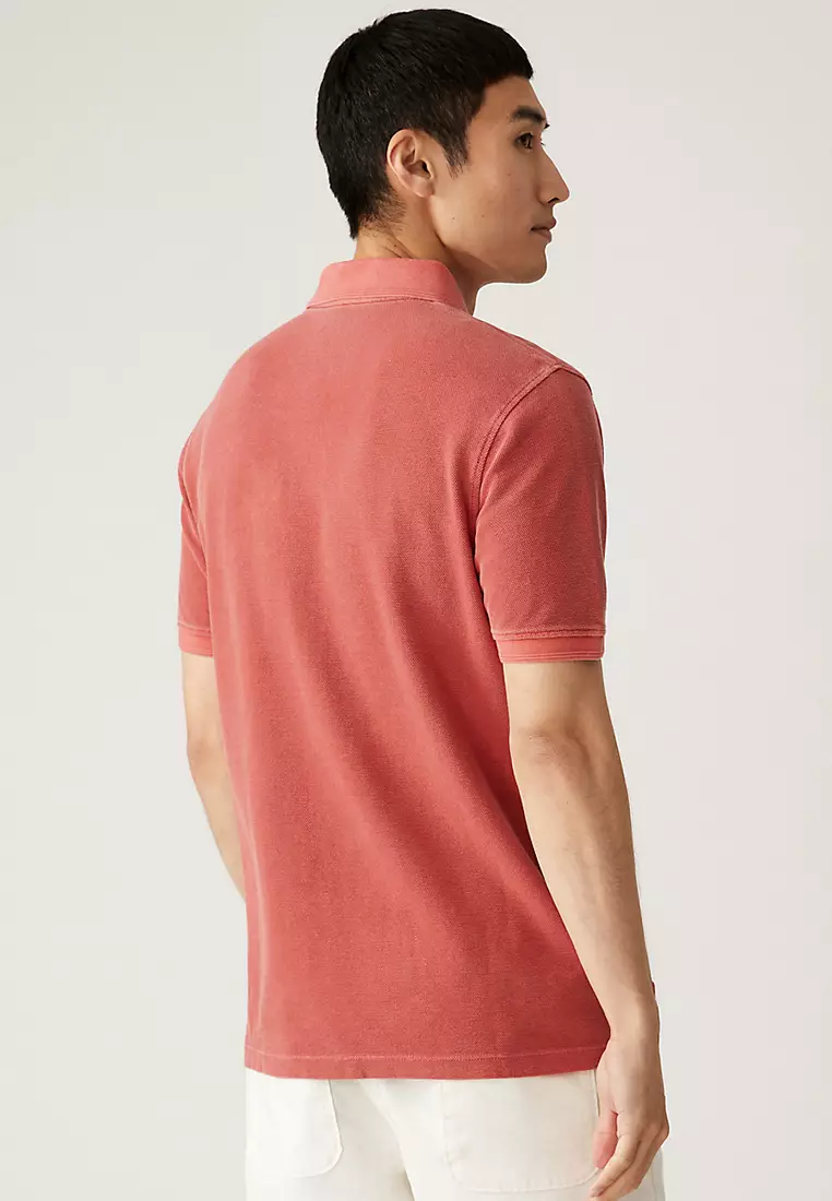 Pure Cotton Polo Shirt