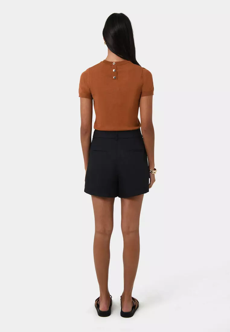 Lexee Pleat Front Short