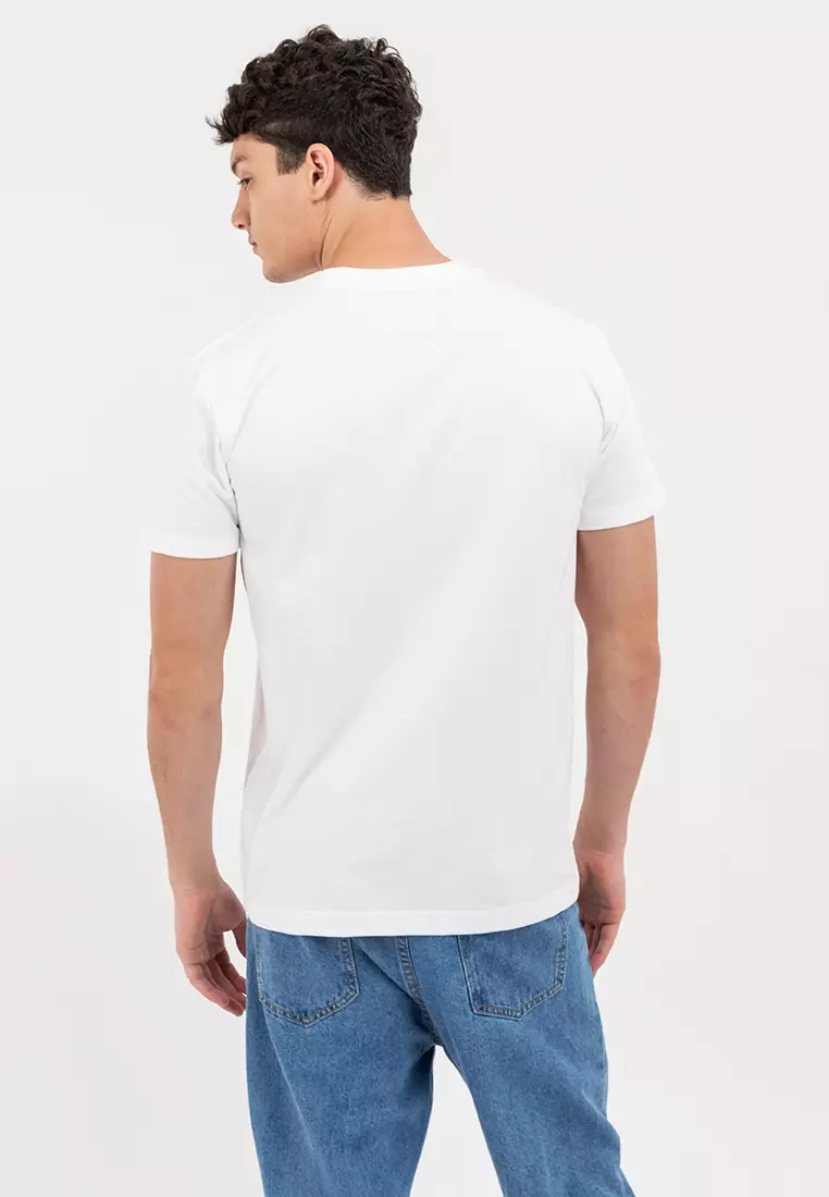Men's OG Tri Paris Tee White