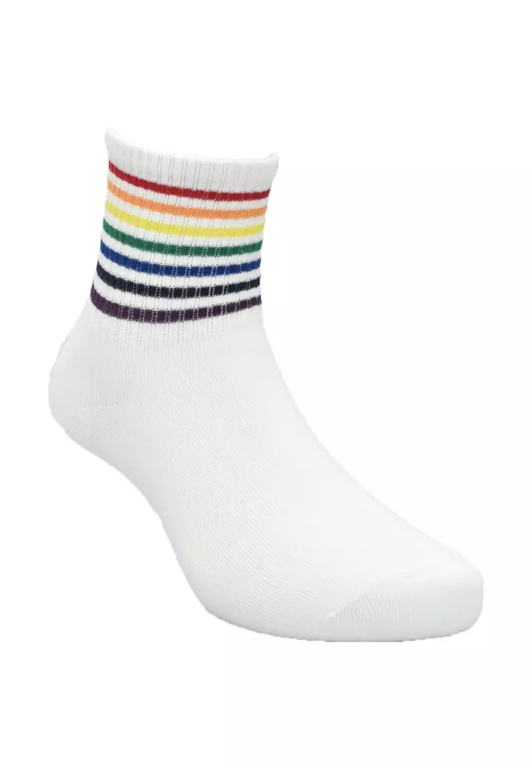 Jual Ftr Merch Flow The Rainbow white Original 2024 | ZALORA Indonesia