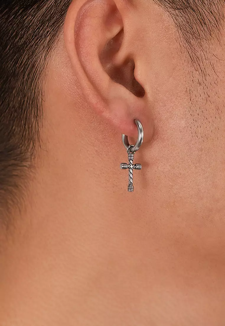 Retro Stainless Steel Earrings