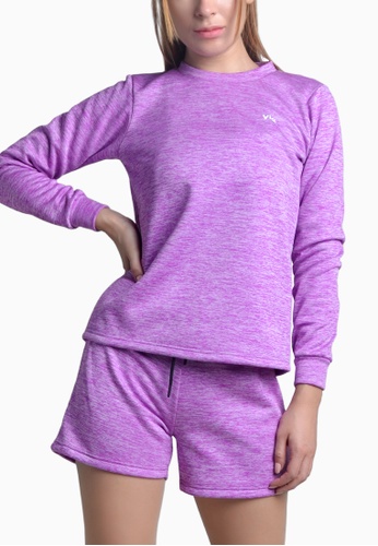 ViQ purple ViQ Lounge Sweater 4001FAAF23C632GS_1