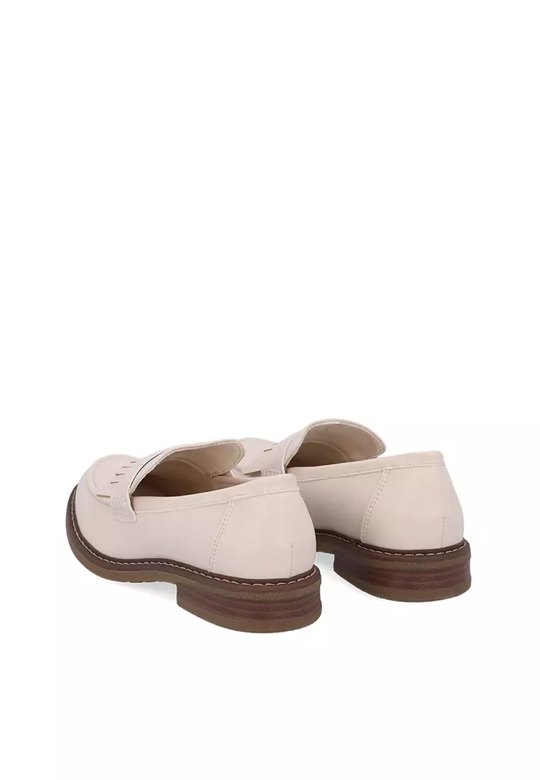 Buy Carlo Rino Beige Edith Classic Loafers 2025 Online 