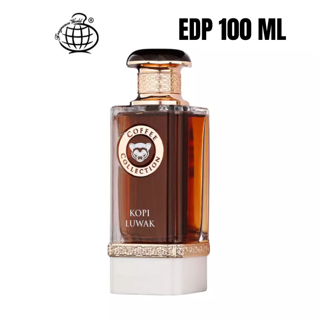 Parfum Unisex Wangi Tahan Lama / Fragrance World Kopi Luwak EDP 100 ML