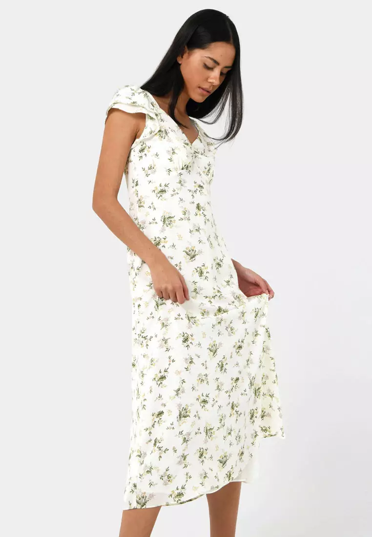 Warehouse katy floral discount dress