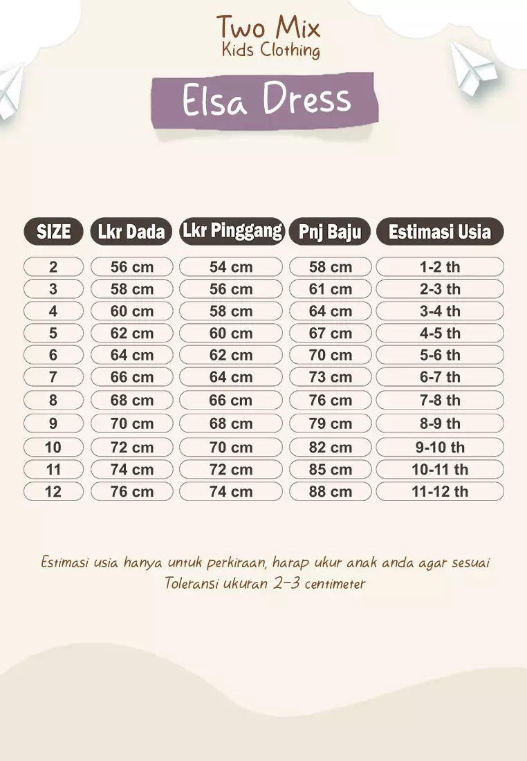 Two Mix - Elsa Dress Anak Perempuan Lebaran - Gaun Anak Cantik Fashion 1-2 Tahun 4395 Matcha