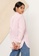 ZALIA BASICS 粉紅色 Striped Shirt F5547AA757A1A3GS_1