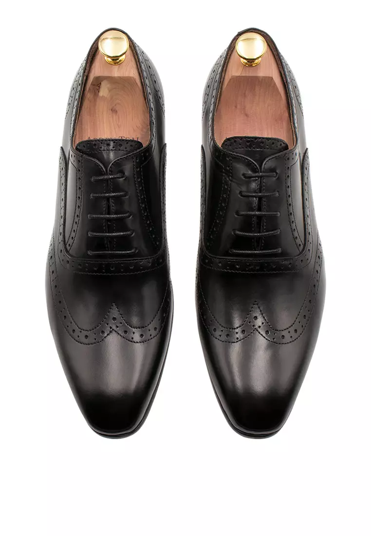 Buy Arden Teal Rosario Wingtip Black Oxford Online | ZALORA  display picture 1