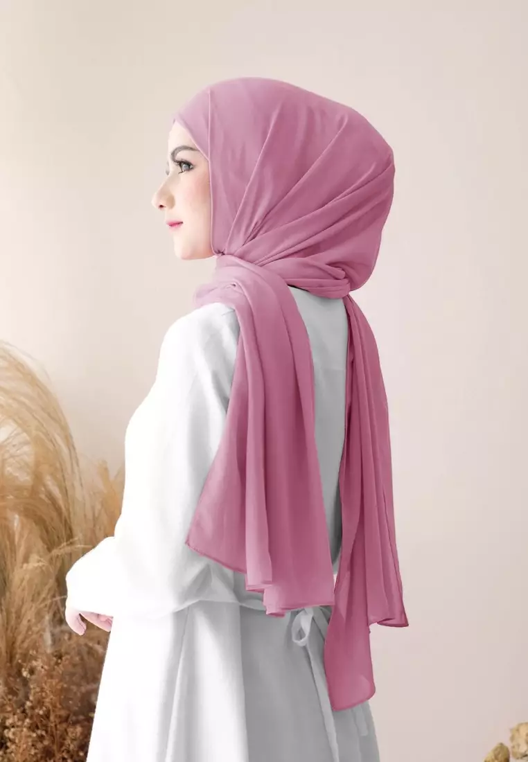 Pashmina Inner Instan 2in1 Ceruty Baby Doll - Love Cupid