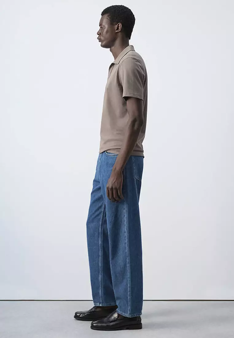 Slim Fit Piqué Polo Shirt