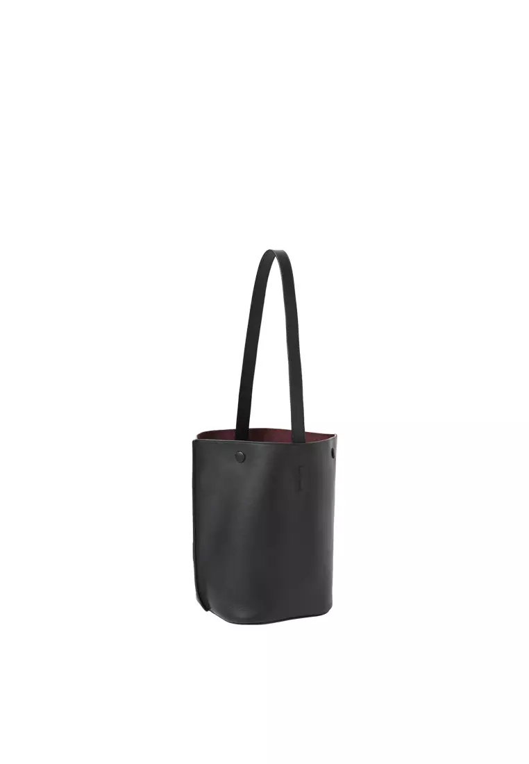 ORUKAMI Knot Bucket Bag Small - Black