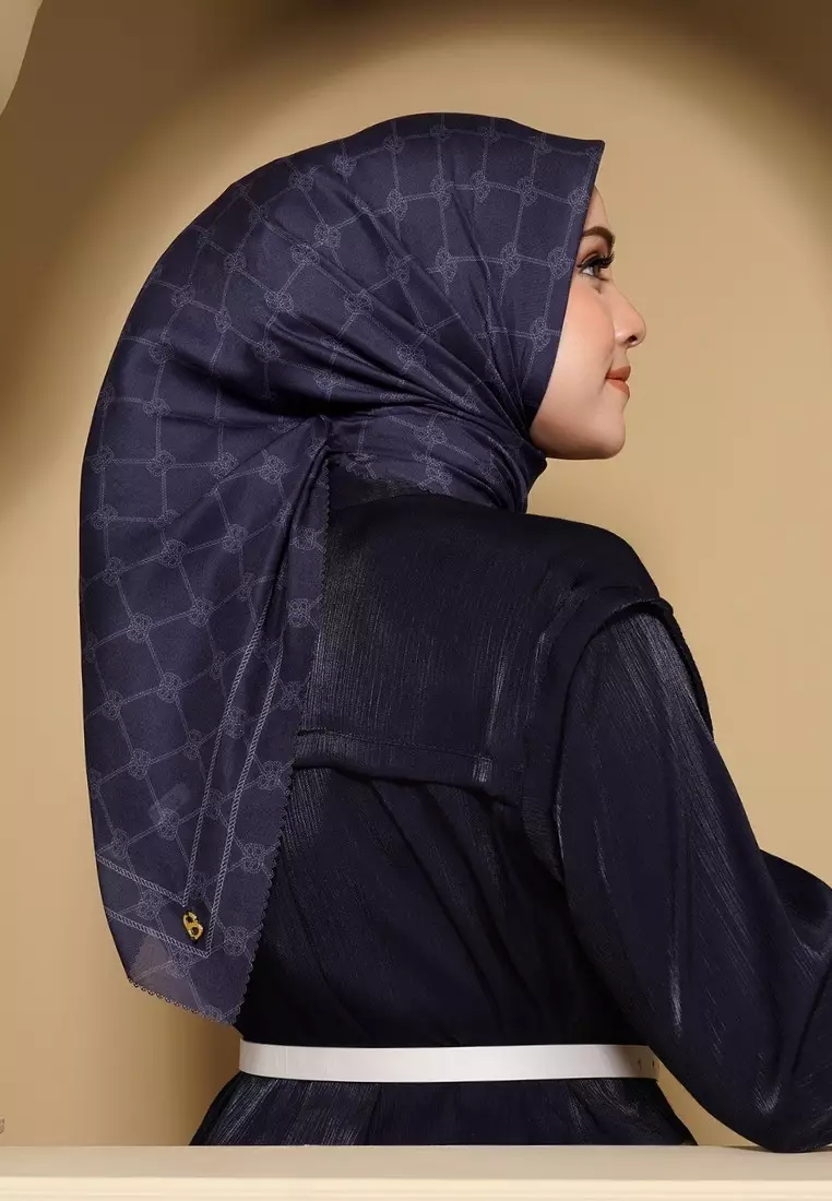 Decorda Voile Square - Evening Blue