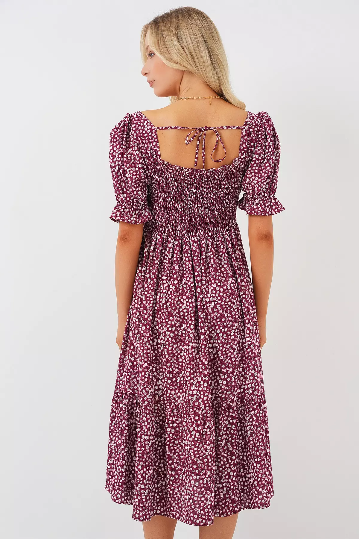 Viscose Midi Dress