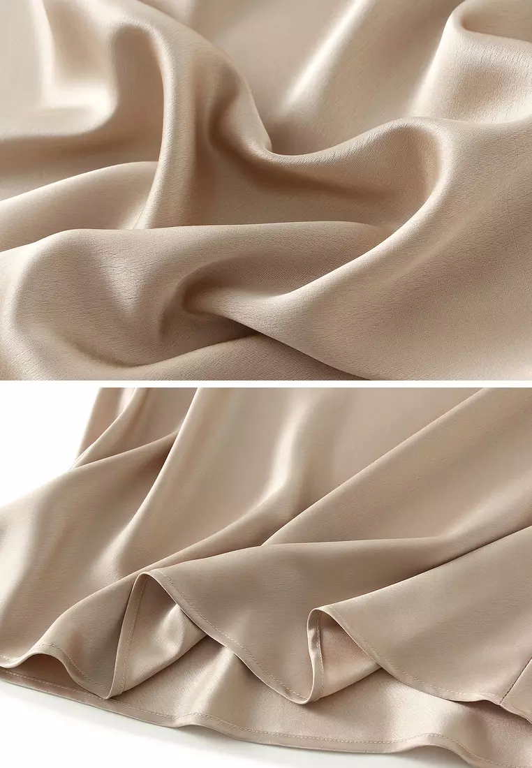 Elastic Drawstring Waist Fishtail Skirt‌ AF9819