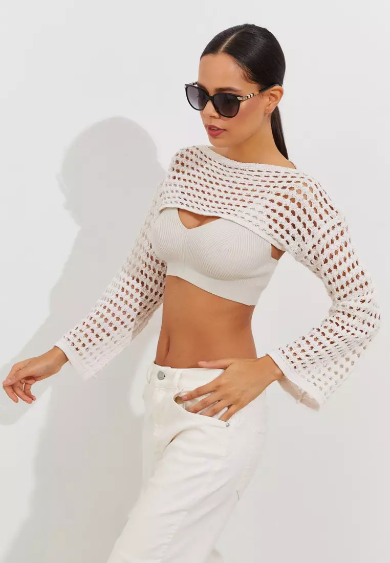 Openwork Bolero