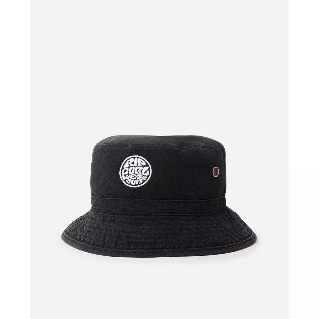 Rip Curl Wetty Icon Bucket Hat - Black