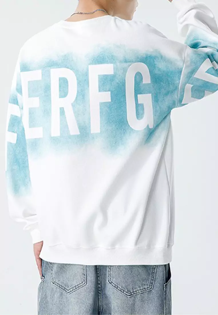 Letter Dye-Printed Sweatshirts HP81120