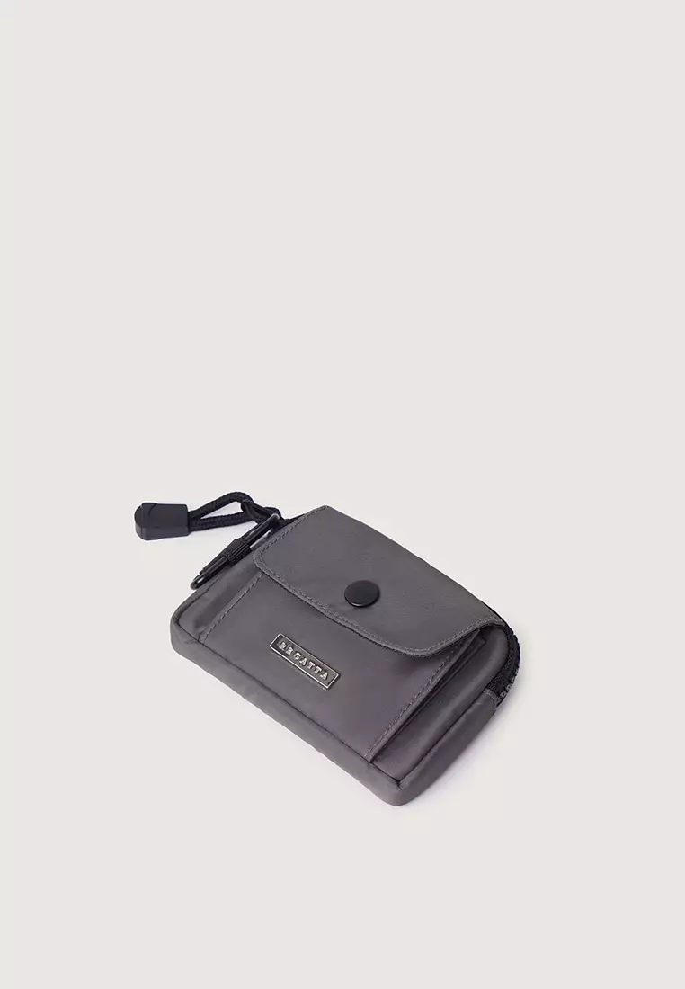 Compact Coin Purse With Carabiner