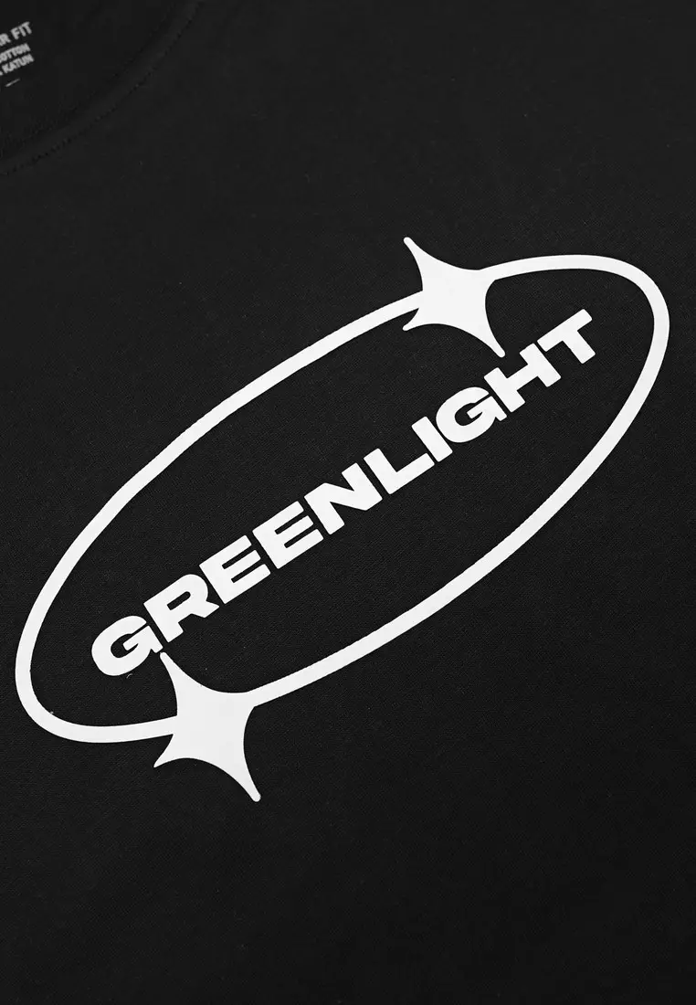 Greenlight Men's T-Shirt Short Sleeve Regular Fit Cotton Logo Script Lyron OL-C201224
