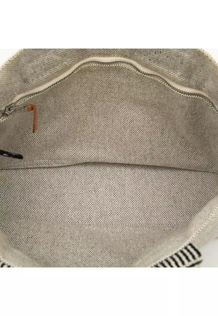 Pre-Loved Hermès Canvas Fourre Tout Pm