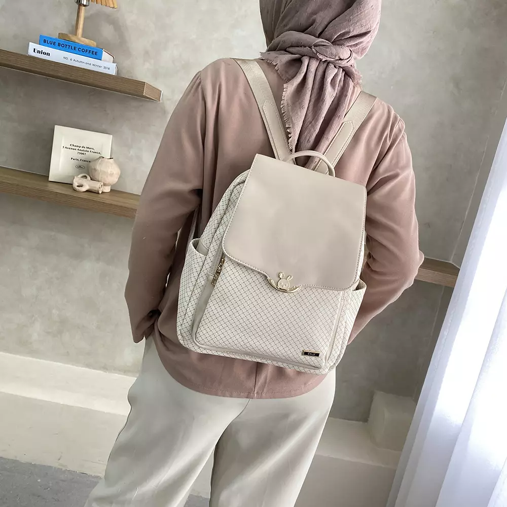 En-ji Wonra Backpack - Cream