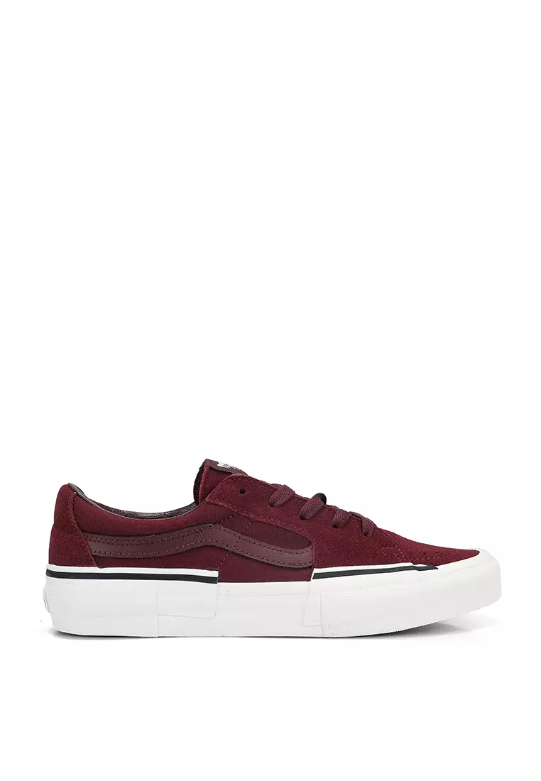 Vans sk8 low burgundy store