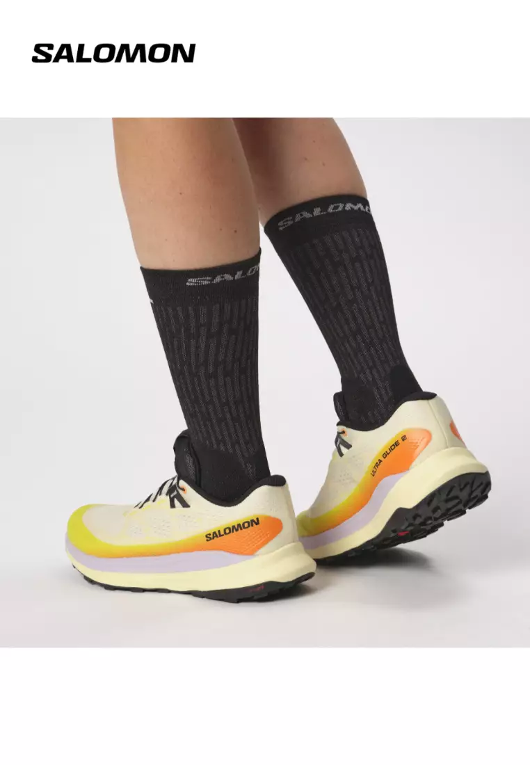 ULTRA GLIDE 2 Women Trail Running Shoes in Vanilla Ice / Sulphur Spring / Orchid Petal