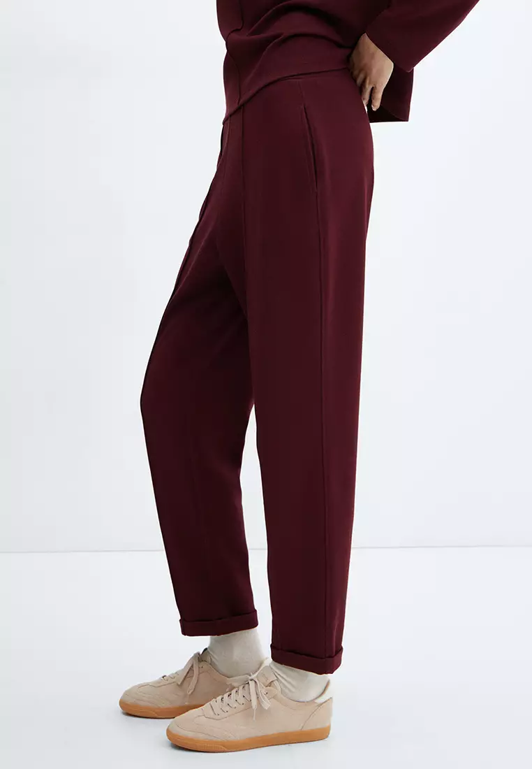 Mango joggers best sale