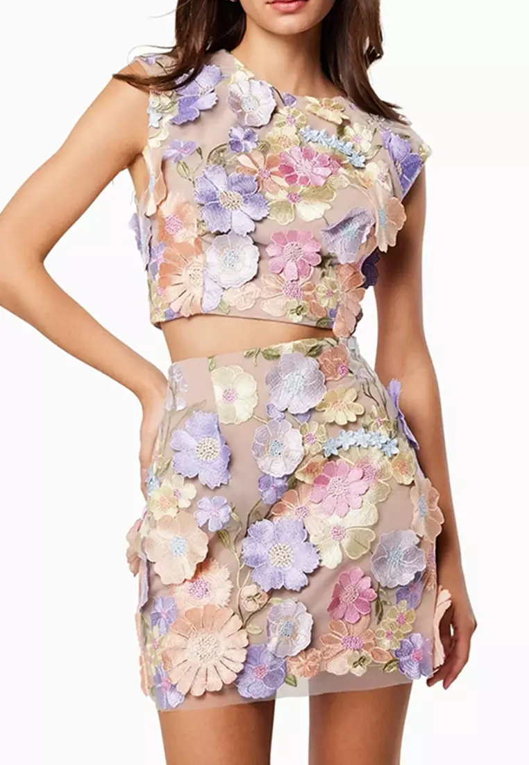 Buy Sunnydaysweety 2024 Temperament Design Embroidered Hookwork