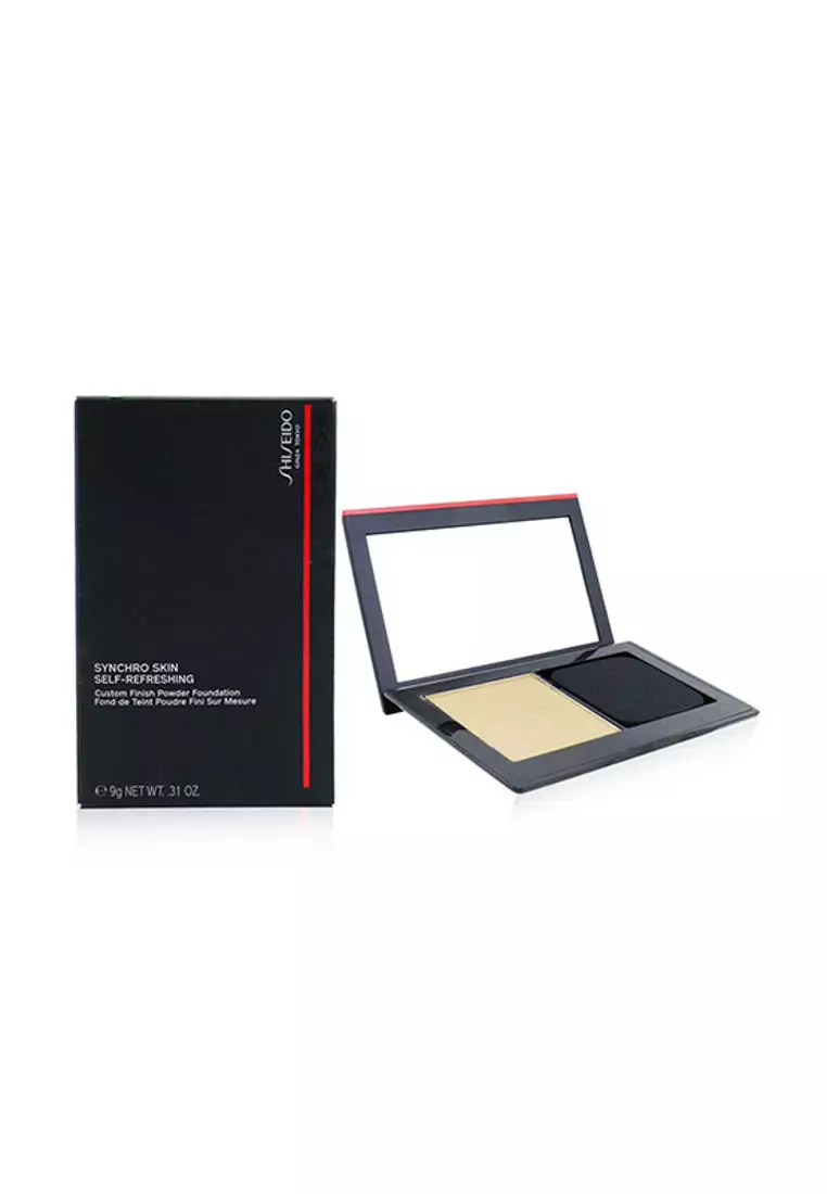 Discount on Shiseido  shoes - SKU: Shiseido - Synchro Skin Self Refreshing Custom Finish Powder Foundation - # 340 Oak 9g/0.31oz