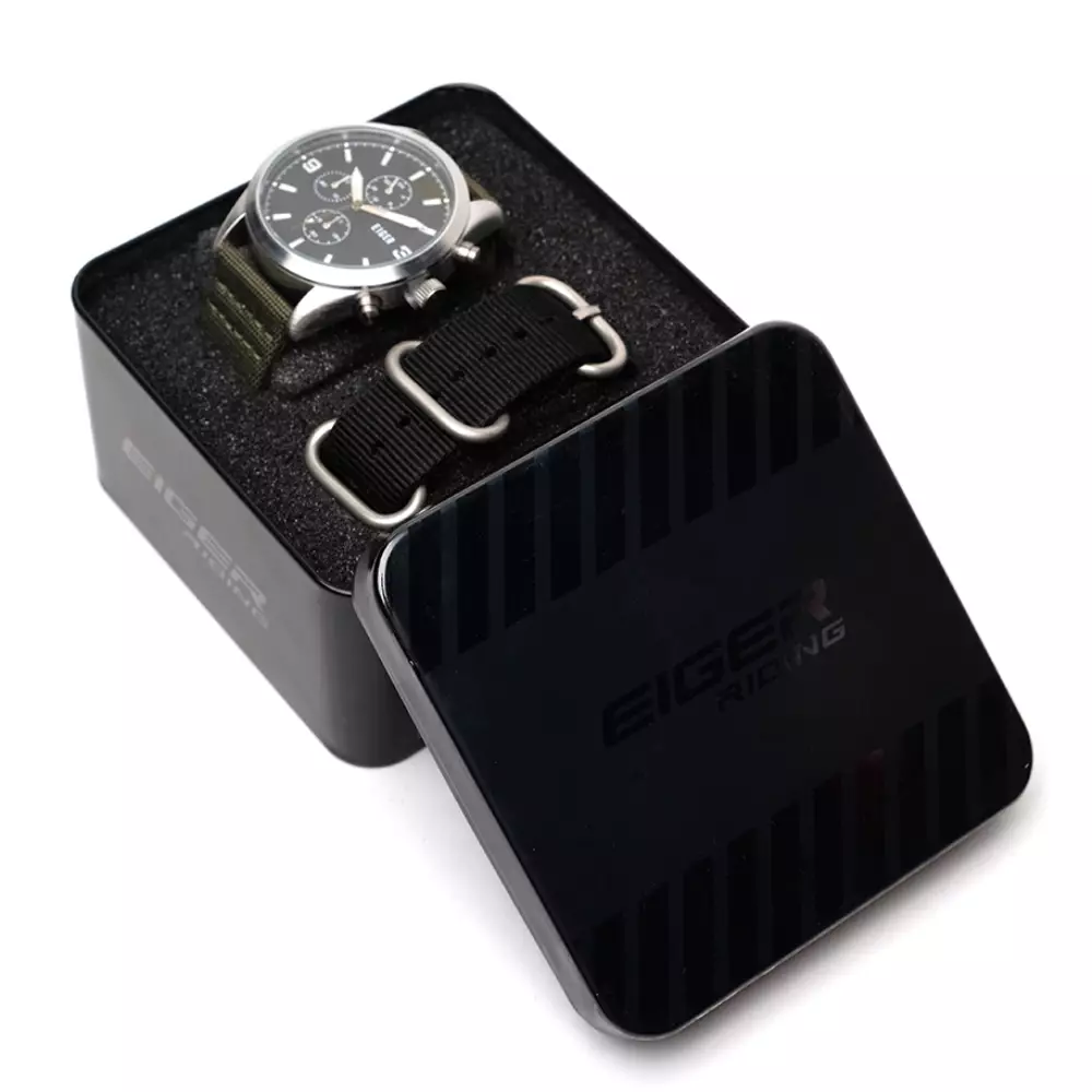 Eiger Glenwood Lacw Watch Silver