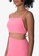 JUST G pink Teens Strappy Square Neck String Dress 5831CAA126DC26GS_5