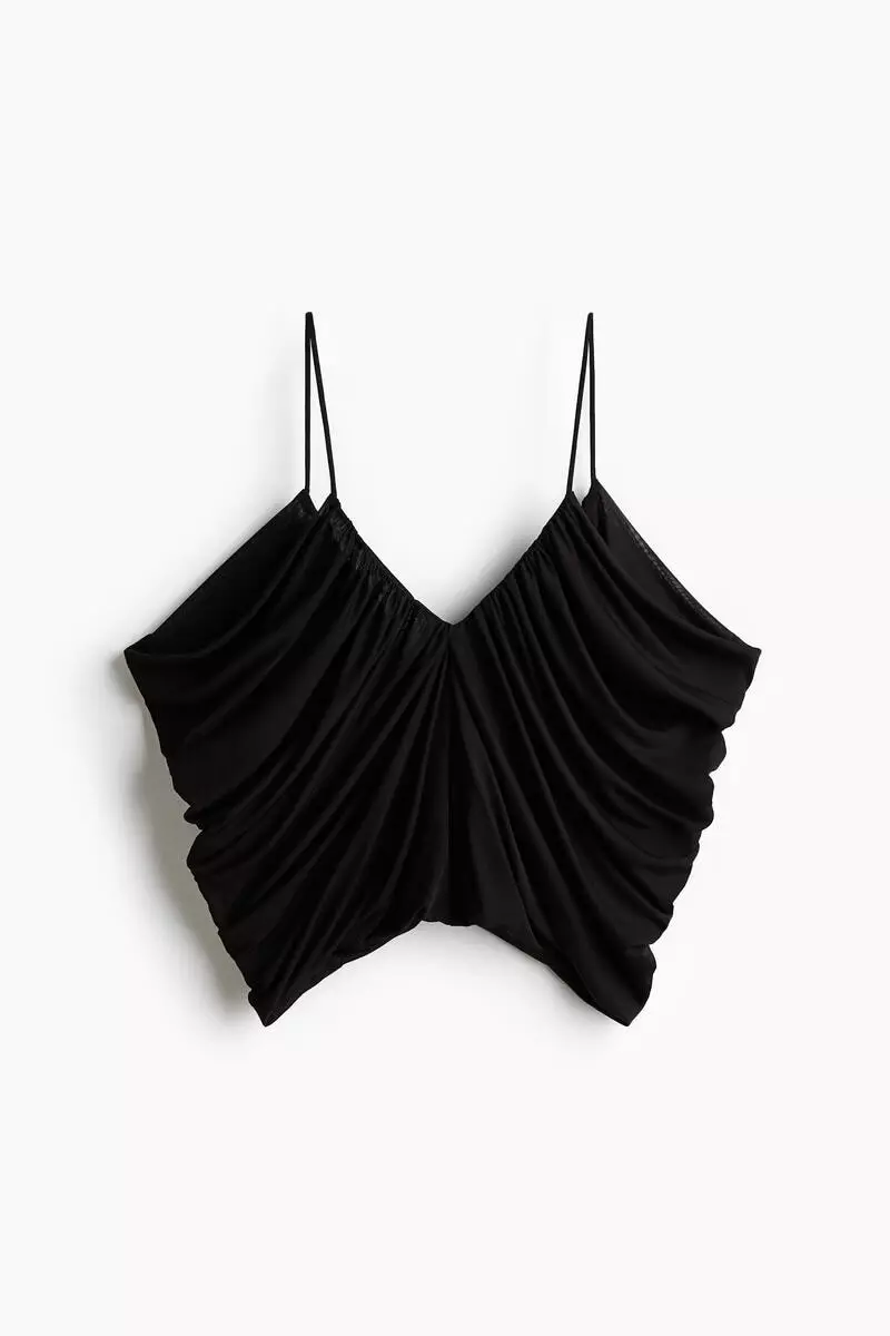 Draped strappy top