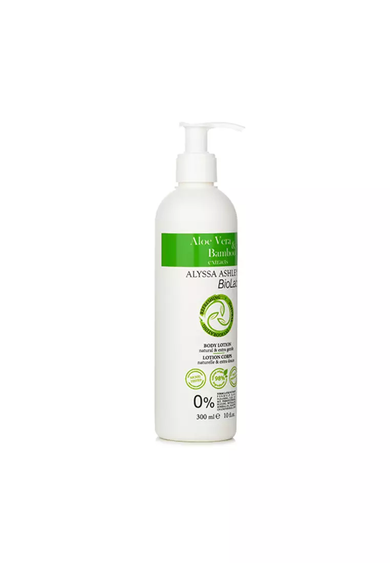 ALYSSA ASHLEY - Biolab Aloe Vera & Bamboo Body Lotion 300ml/10oz