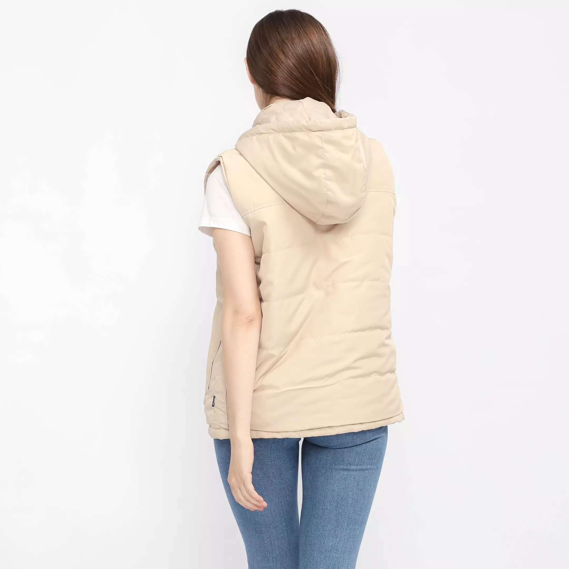 Vest Gloaming Candless Gelembung Rompi Gunung Cream