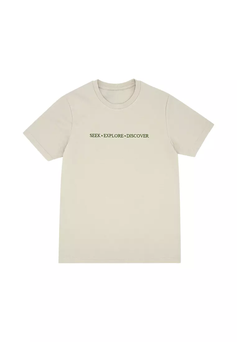 Men's Graphic T-Shirt "Seek, Explore, Discover"