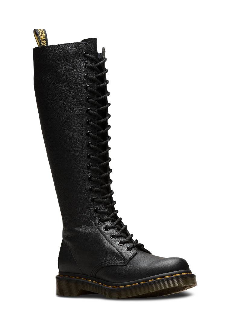 1B60 VIRGINIA LEATHER KNEE HIGH BOOTS