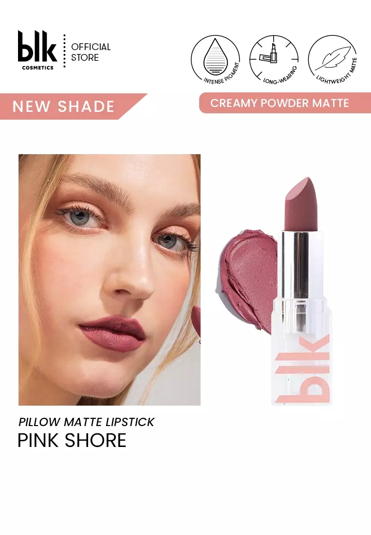 Discount on Blk Cosmetics  shoes - SKU: Blk Cosmetics Pillow Matte Lipstick Pink Shore