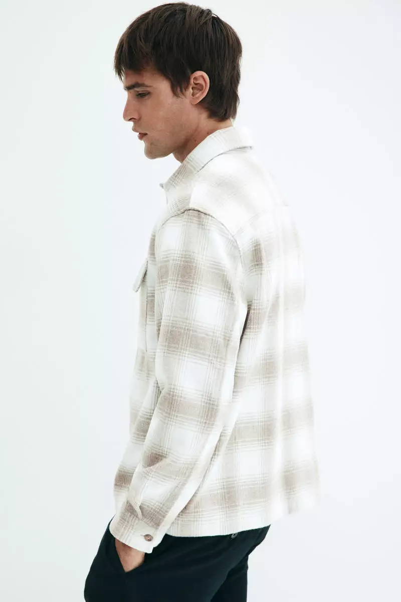 Regular Fit Flannel overshirt