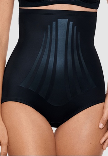 Miraclesuit black Lycra® FitSense™ Extra High Waist Shaping Brief 5AA09USB9D9E46GS_1